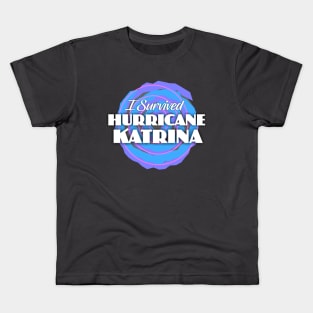 I Survived Hurricane Katrina Kids T-Shirt